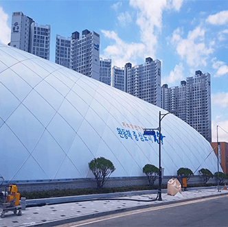 Pohang City Tennis Dome of South Korea