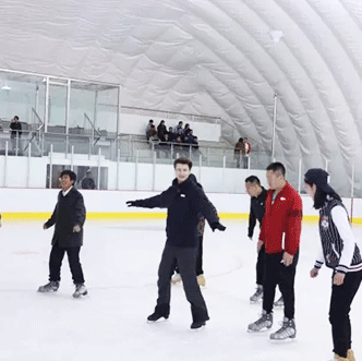 Chen Lu International Ice Center Rink Hall