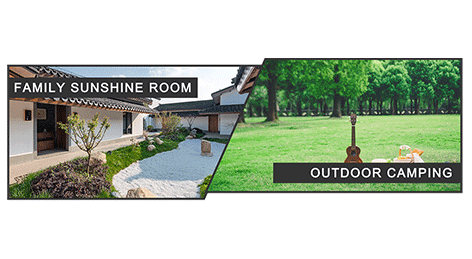 Famliy Sunshine Room&Outdoor Camping