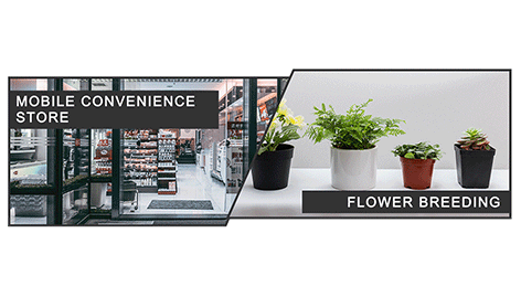 Mobile Convenience Store&Flower Breeding