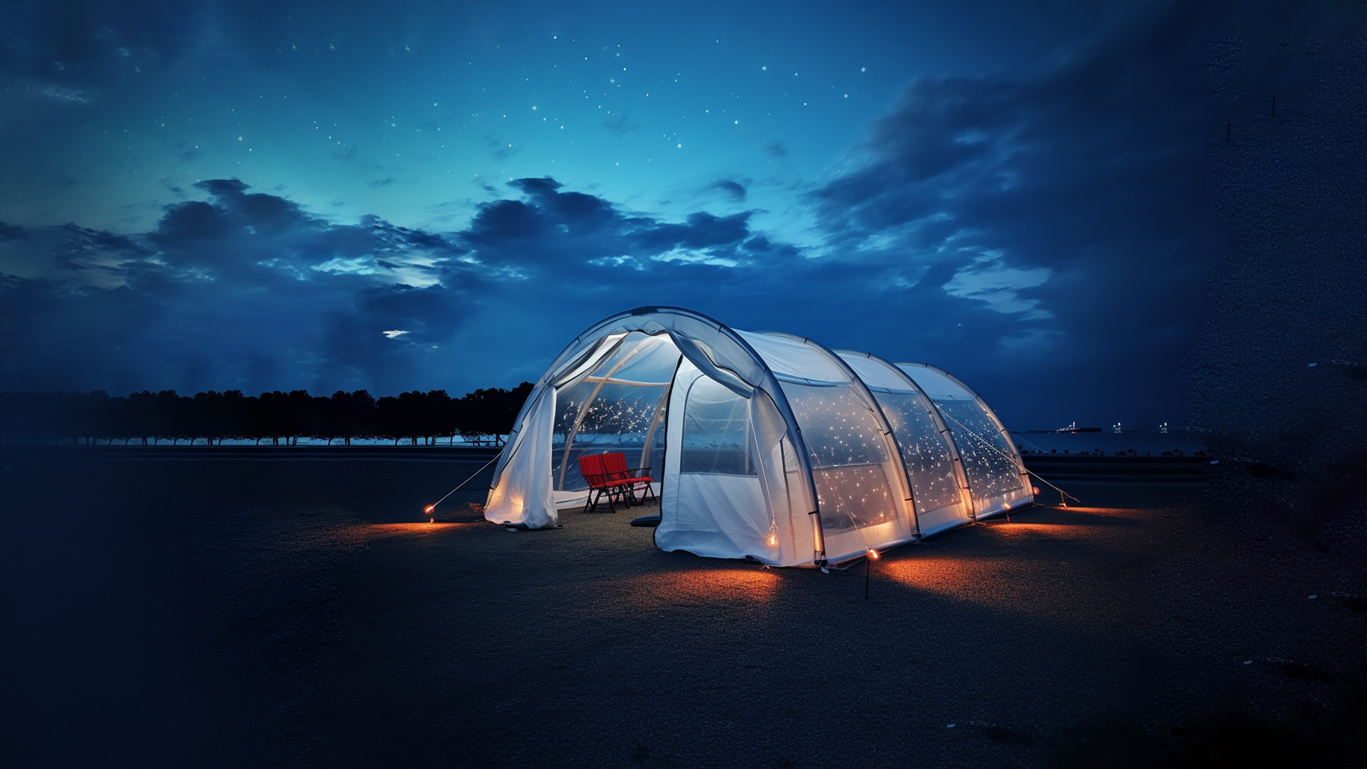 Broadwell Quick Installed Tent Hotel, Exclusively Designed for Outdoor